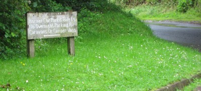 Horner car park sign