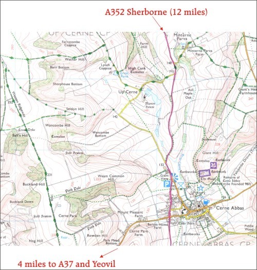 Cerne map