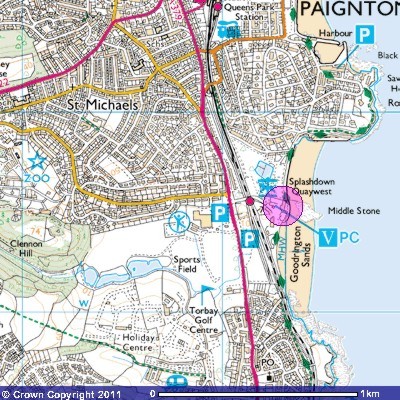 Paignton map